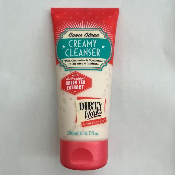 Dirty Works Come Clean Creamy Cleanser w/Cucumber & Spearmint 200ml/6.7floz - Picture 1 of 2